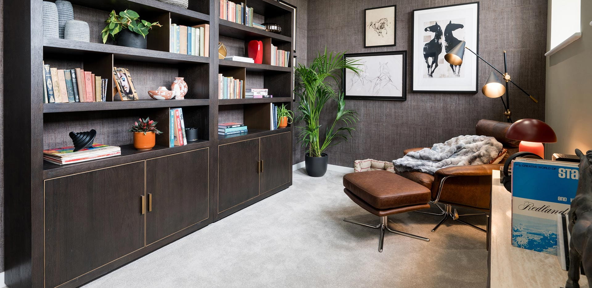 The Royal Mews home - cosy study area