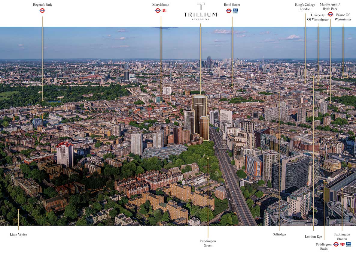 Trillium Local Area Map
