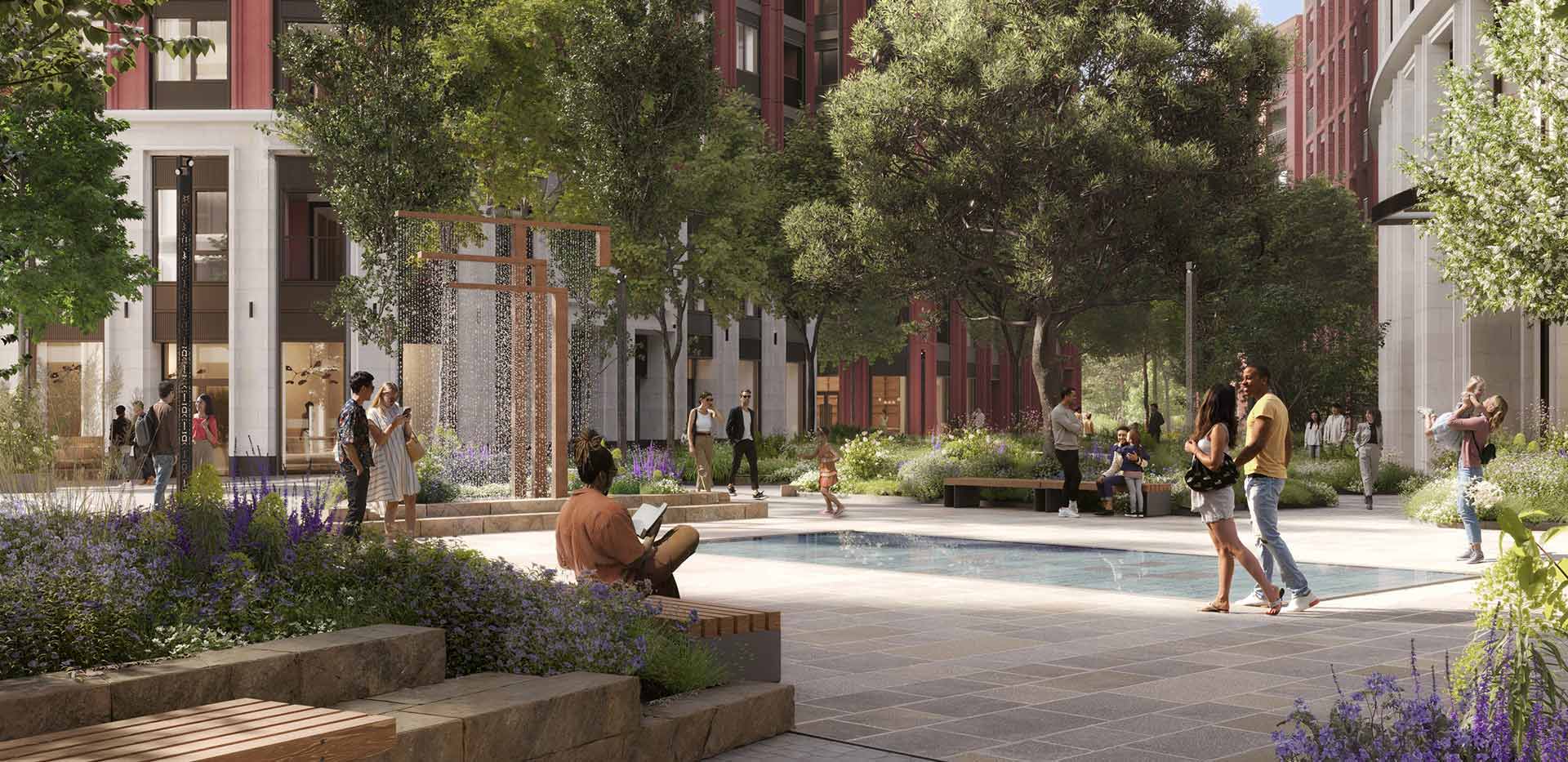 Trillium, Exterior Image, Development Courtyard