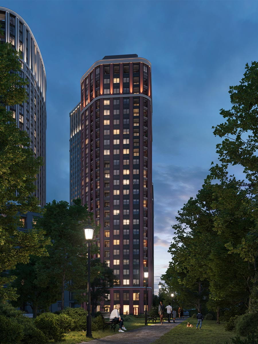 Trillium, Exterior Image, Image at Dusk