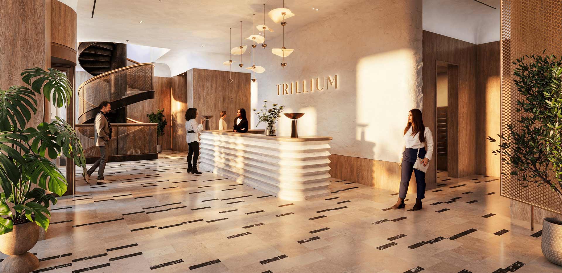 Trillium, Facilities Interior, Reception