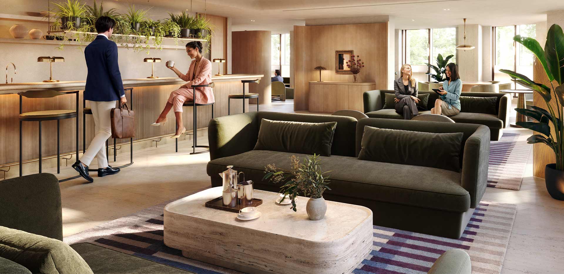 Trillium, Facilities Interior, Lounge