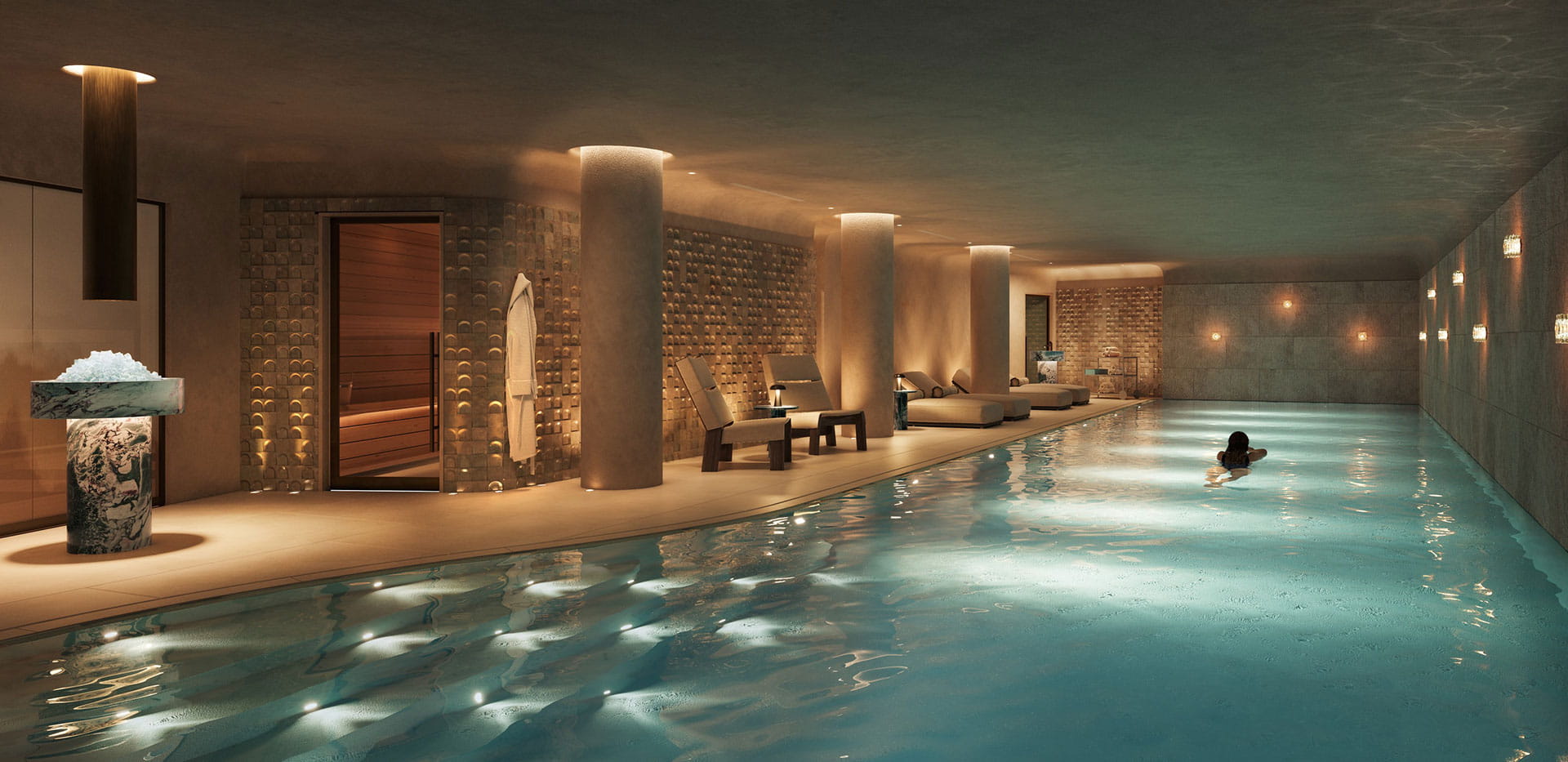 Trillium, Facilities Interior, Spa Pool