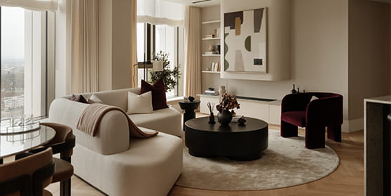 An interior Living area image at Trillium