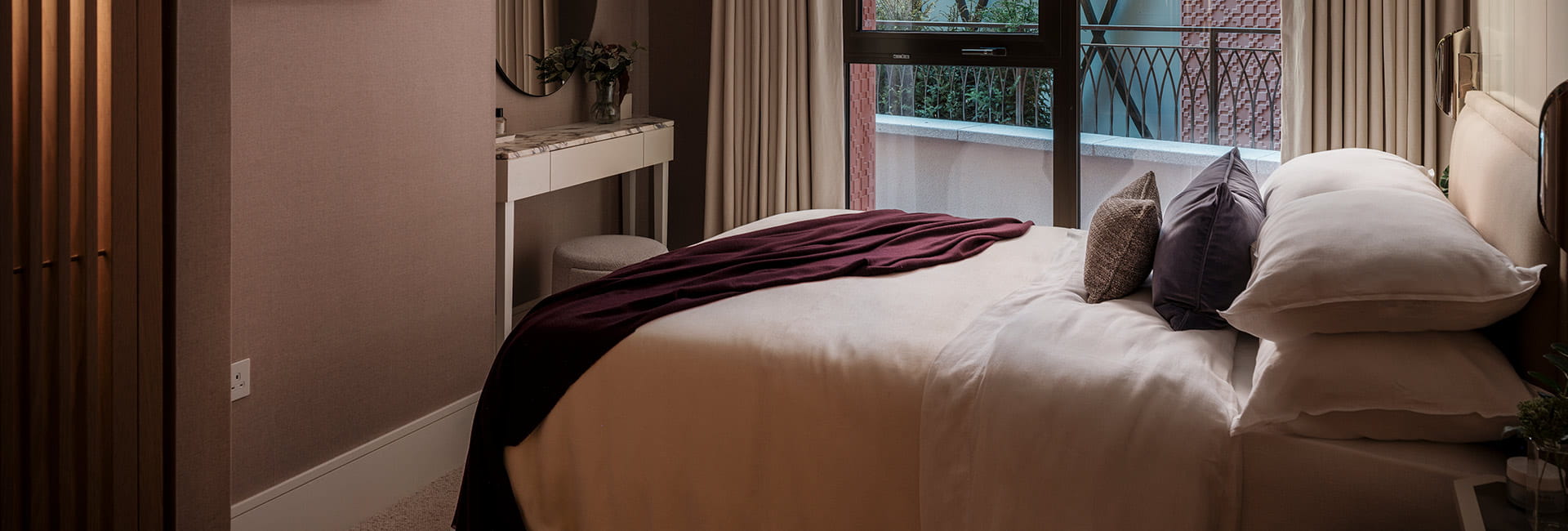An interior photograph of a Bedroom from Trillium