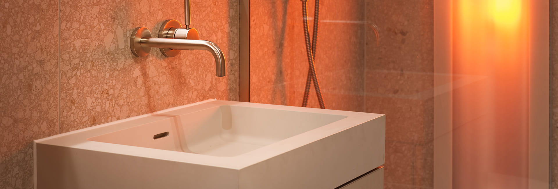 An interior photograph of a Bathroom at Trillium