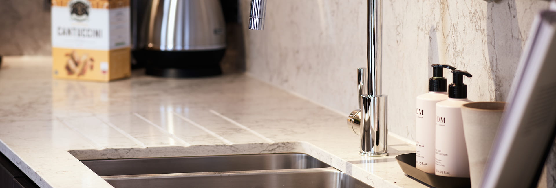 An interior photograph of the Kitchen Top from Trillium