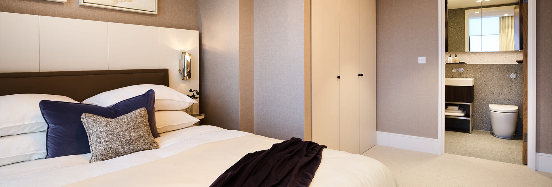 An interior photograph of a Bedroom from Trillium