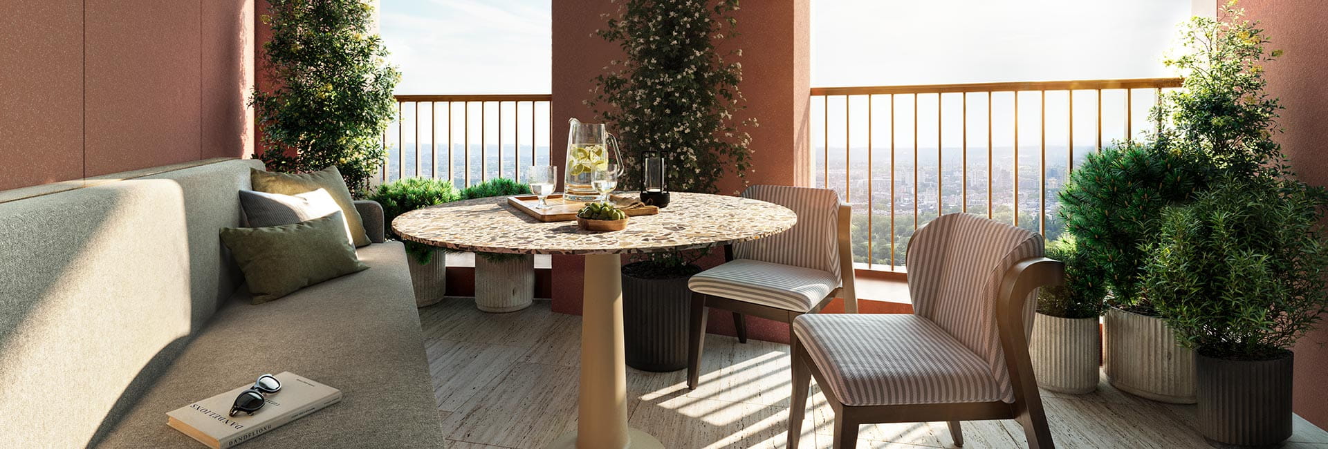 An interior photograph of the Balcony from Trillium
