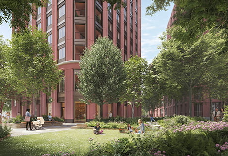 Exterior photo at The Burton, Trillium