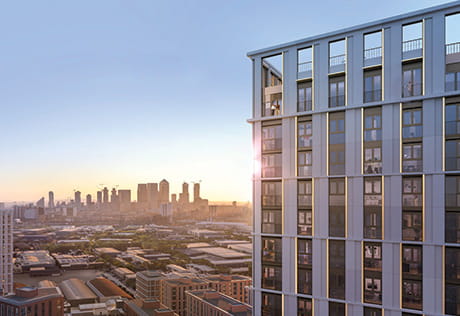 An exterior image of Evergreen Point at TwelveTrees Park