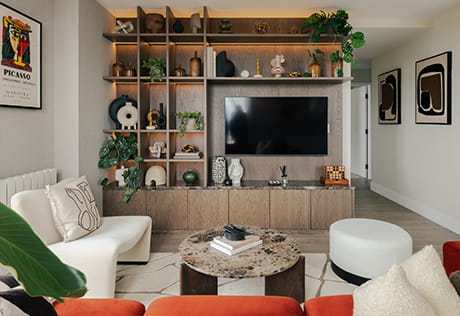 An interior Living Area image at TwelveTrees Park