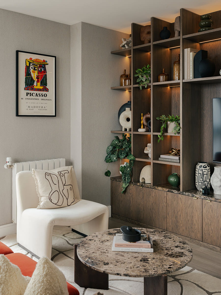 TwelveTrees Park, property 31.06, cosy lounge with detailed interior design