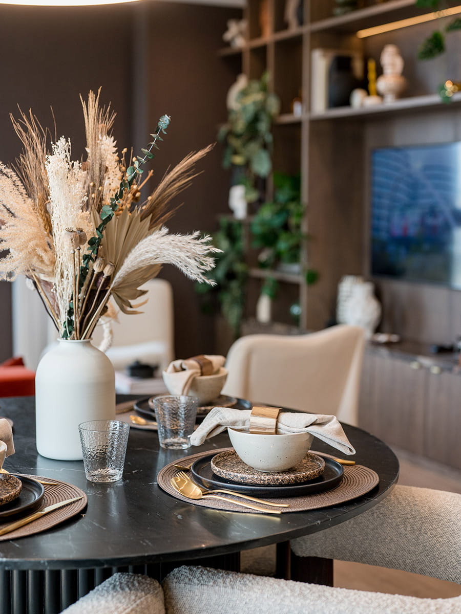 Redwood 3 Bedroom Showhome Dining area