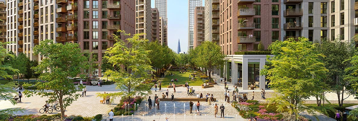 TwelveTrees Park, apartments surrounded by green spaces