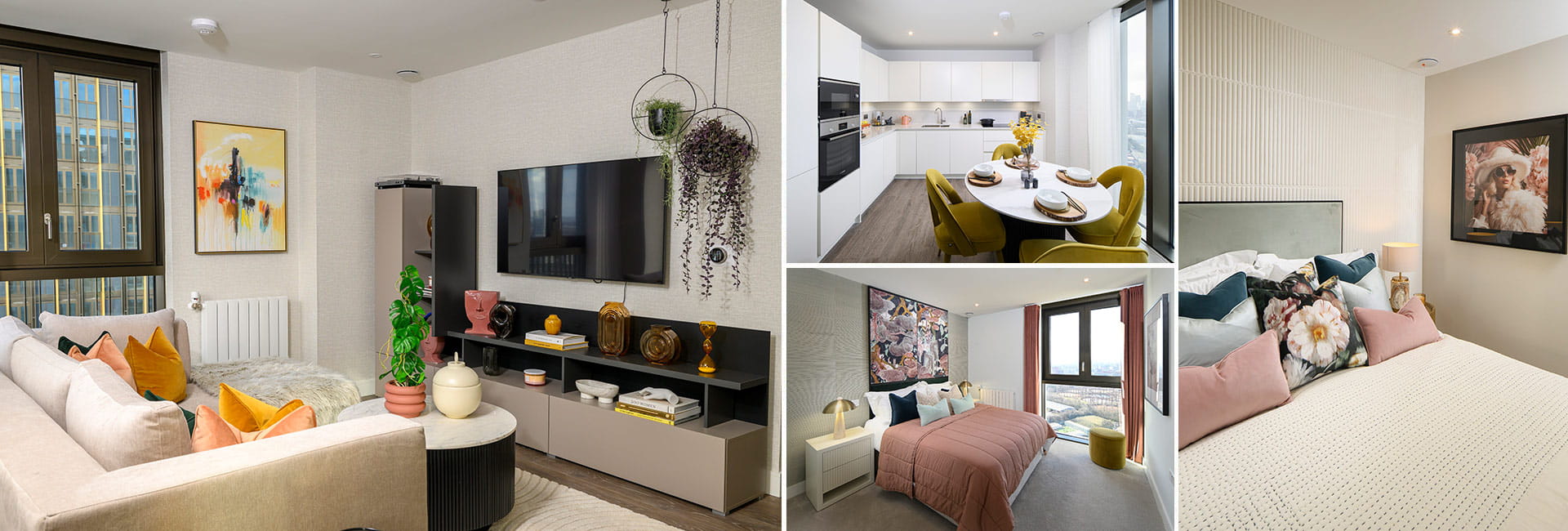A montage of interior images at property 30.06 at TwelveTrees Park