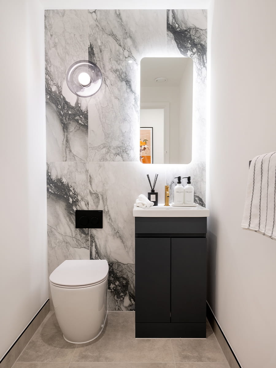 Interior image of a bathroom at Twelvetrees Park