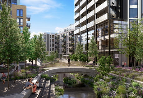 Exterior photo of Wandsworth Mills