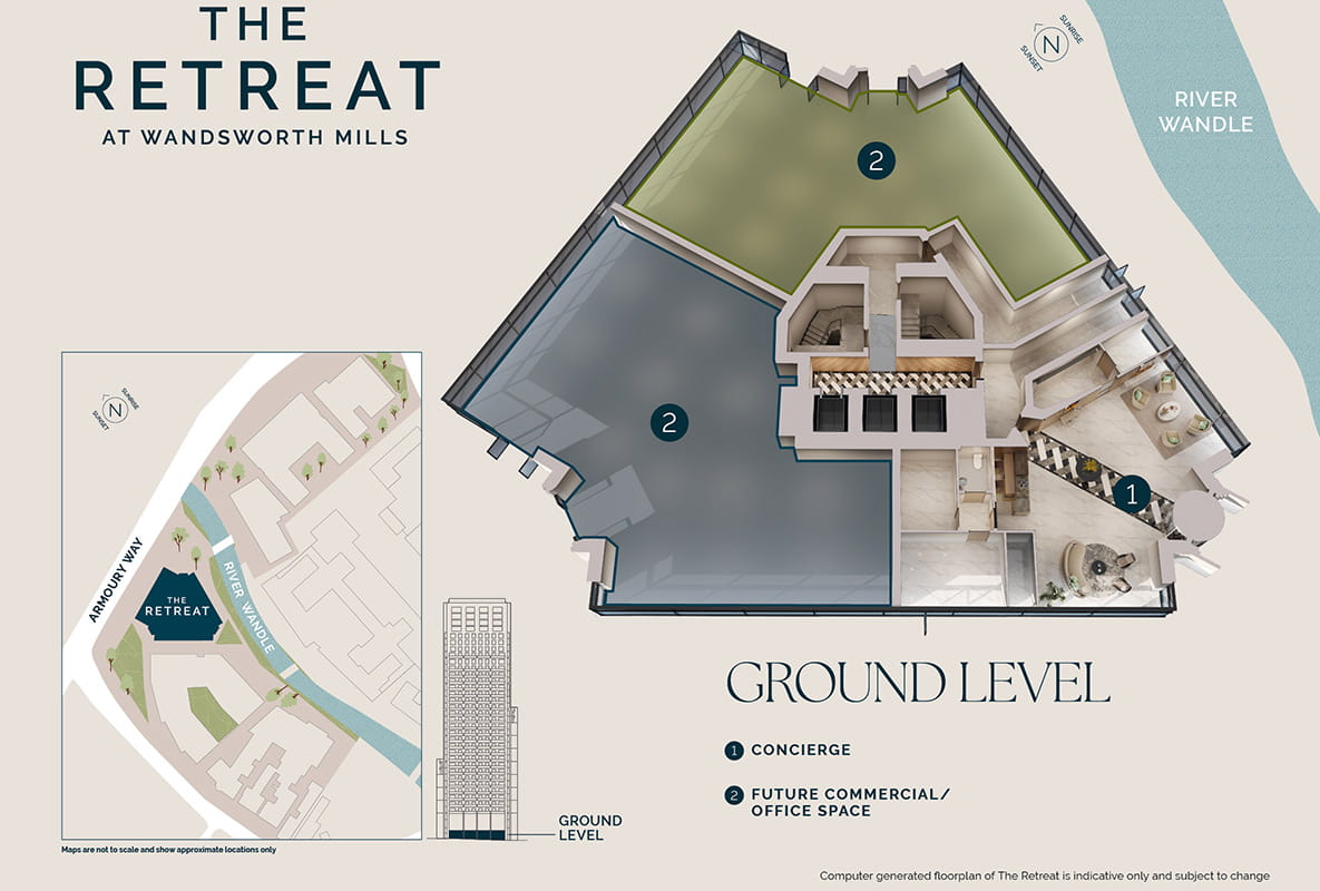 Wandsworth Mills - The Retreat Ground Floor