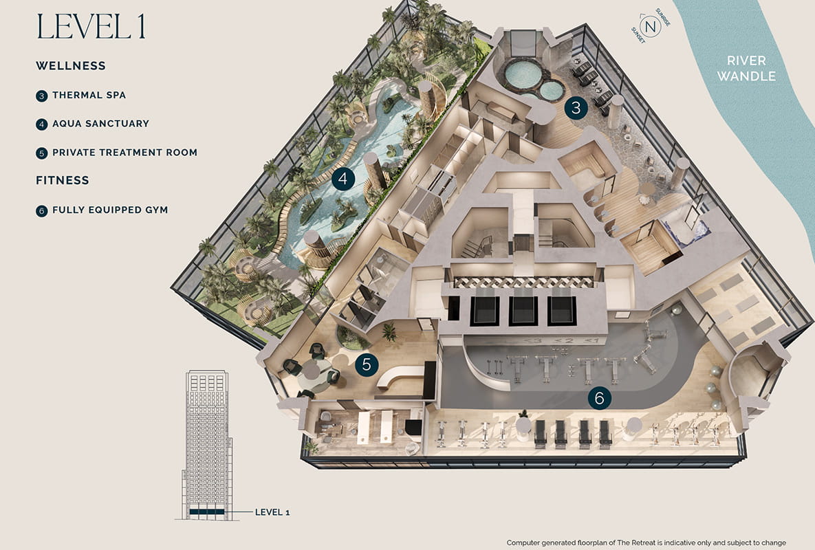 Wandsworth Mills - The Retreat Level 1