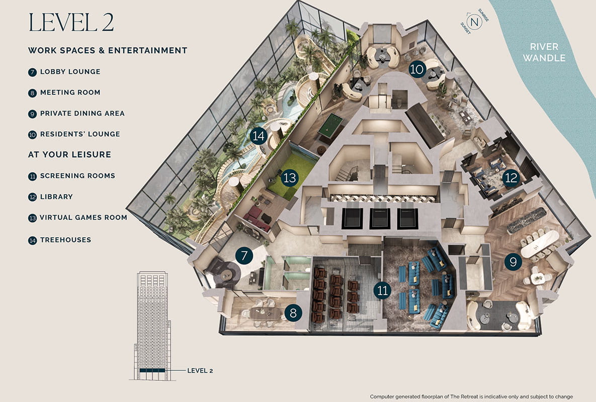 Wandsworth Mills - The Retreat Level 2