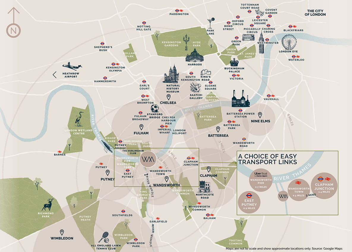 The Wandsworth Way of Life - Map
