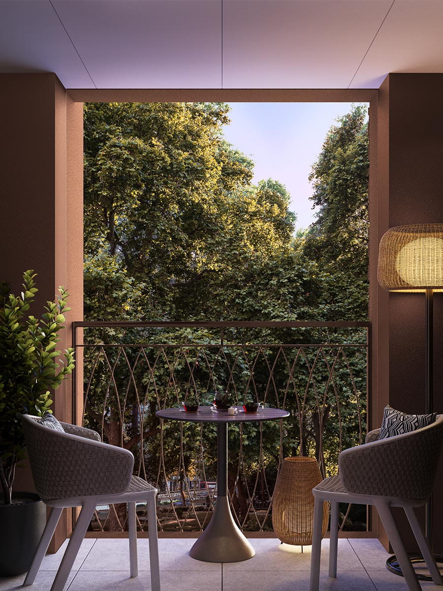 The Residences Balcony