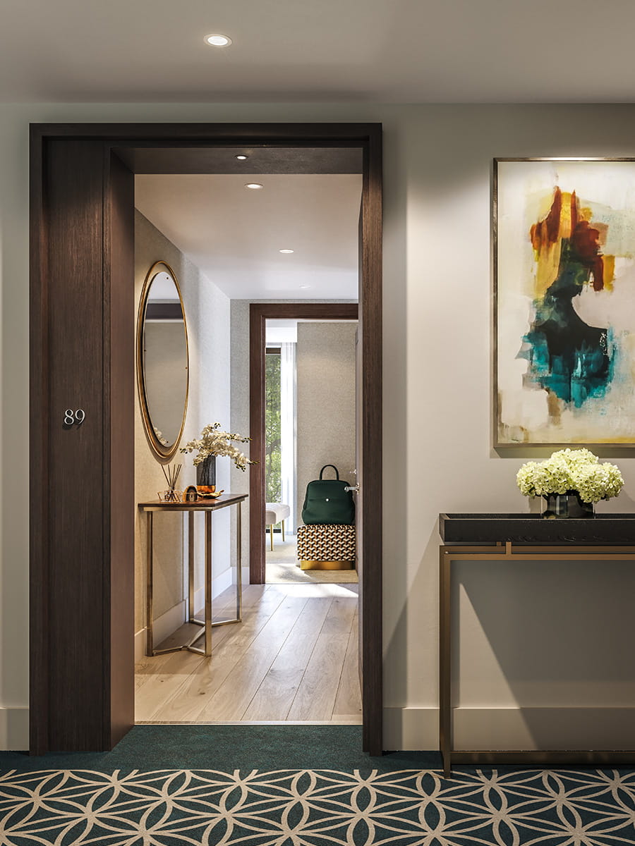 The Residences Entrances