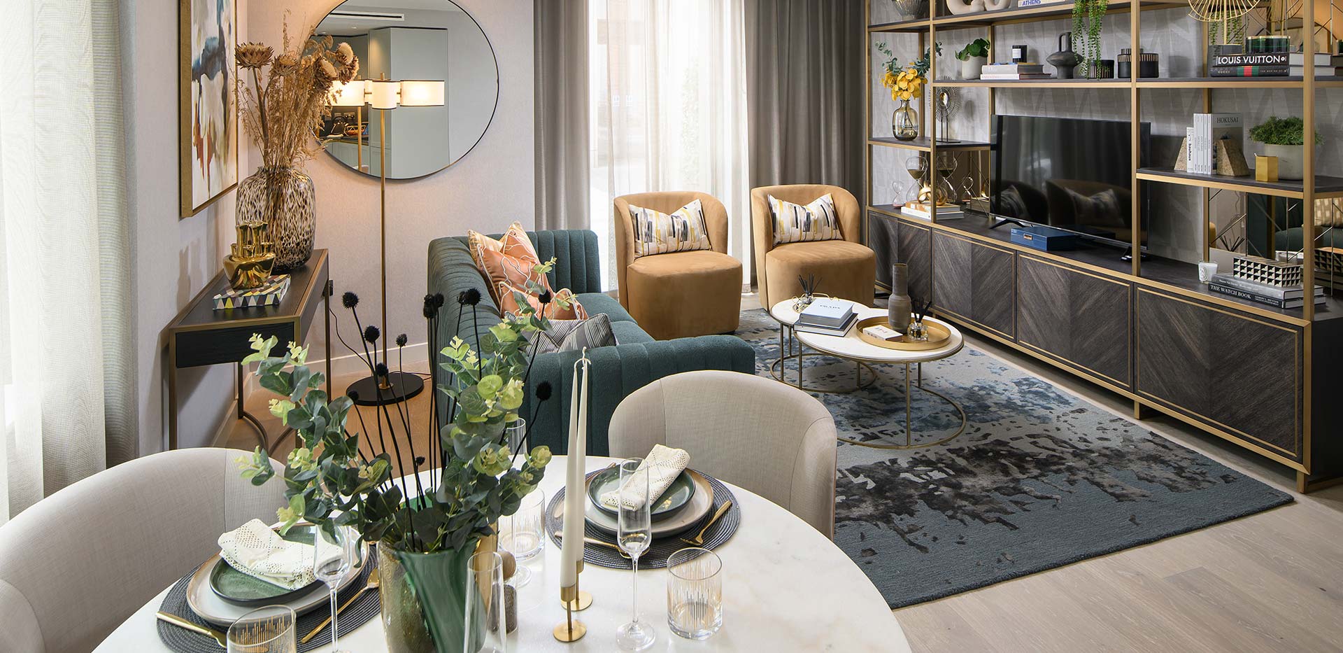 The Residences Show Apartment Living Dining