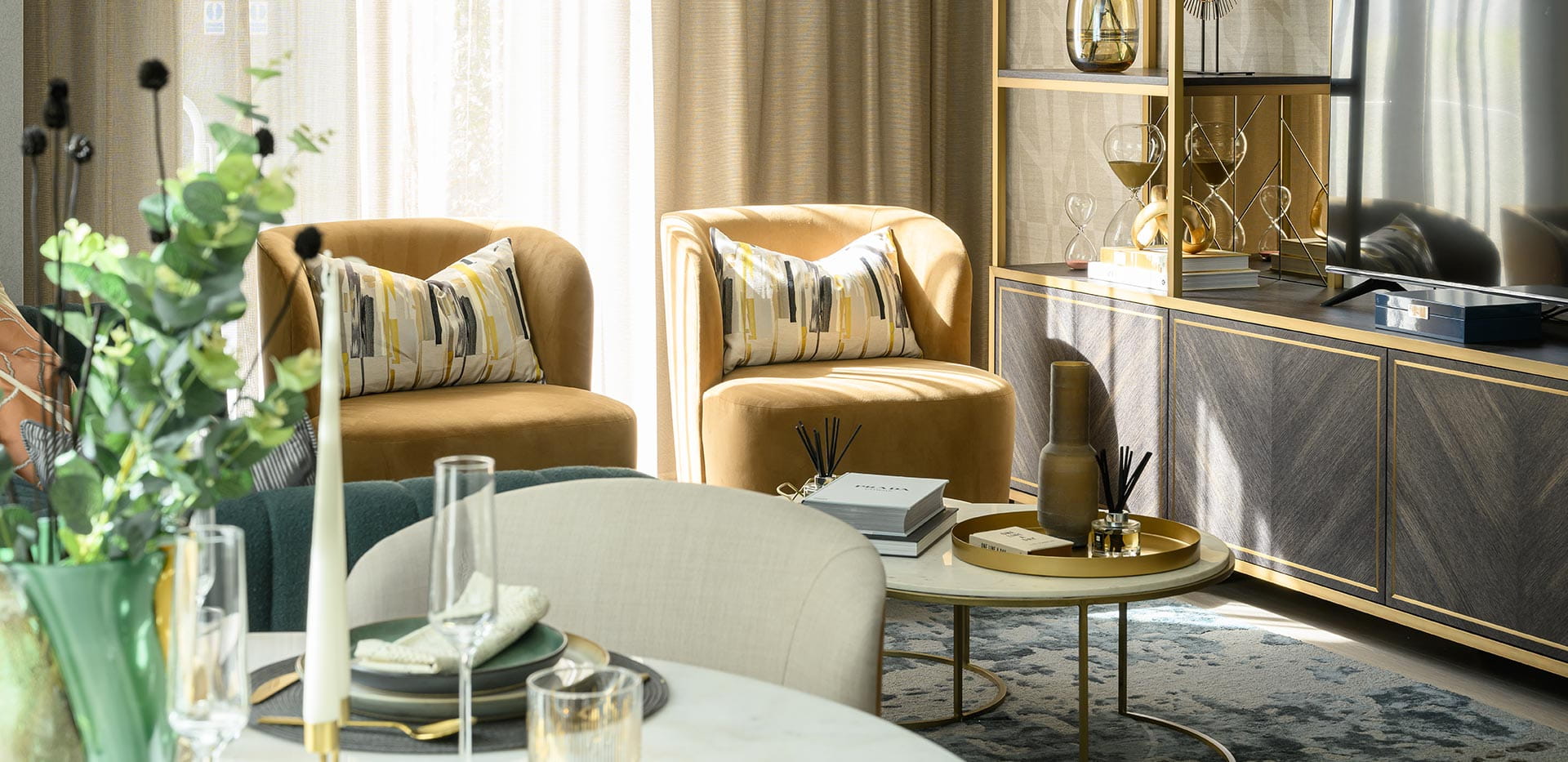 The Residences Show Apartment Living Room