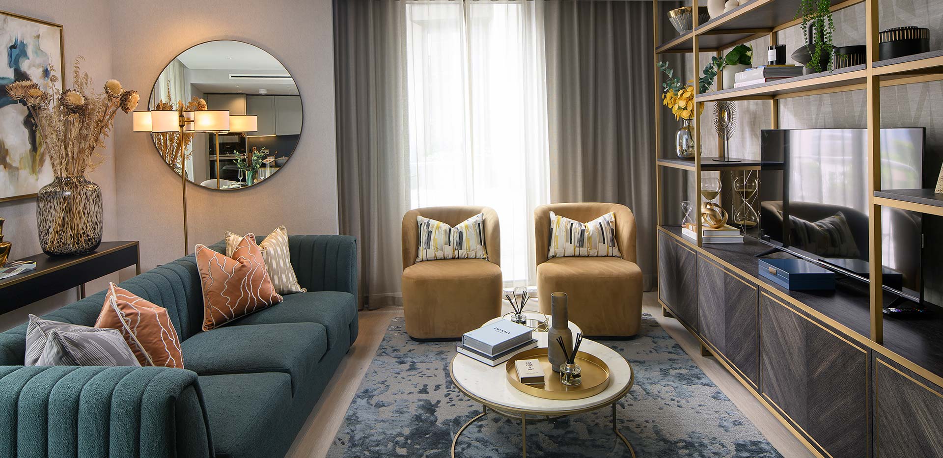 The Residences Show Apartment Living Room