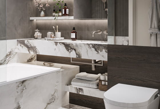 Cascades Bathroom Specification Image