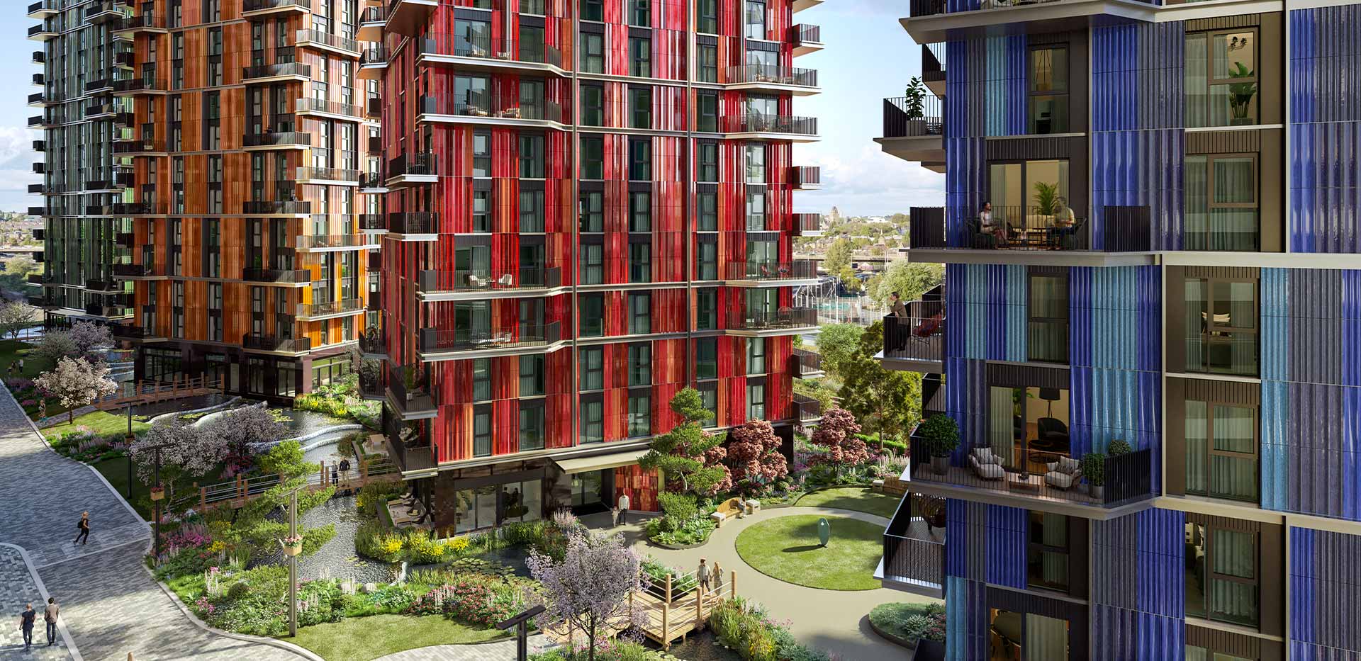 St James, White City Living, Exteriors