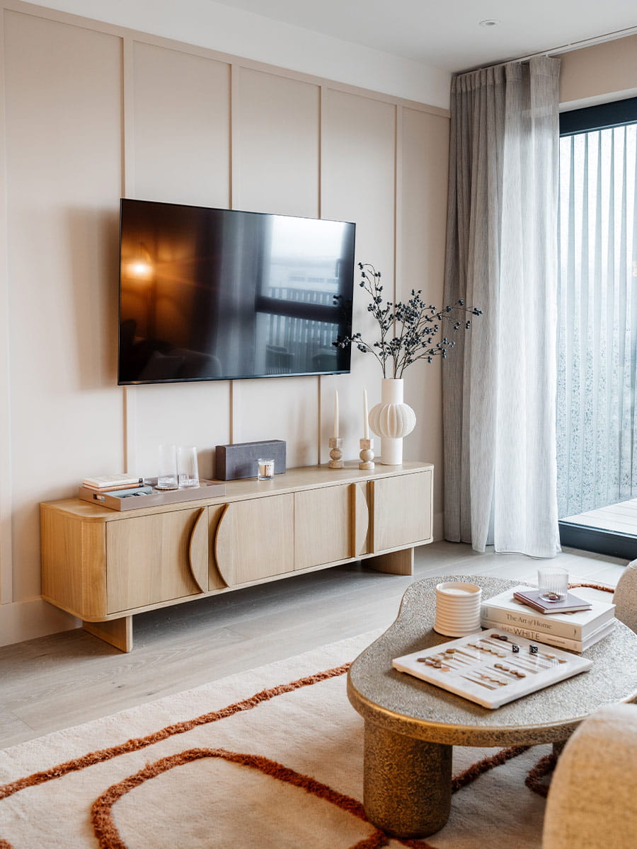 White City Living, Interior, Living Room