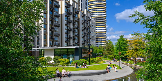 An exterior image of White City Living