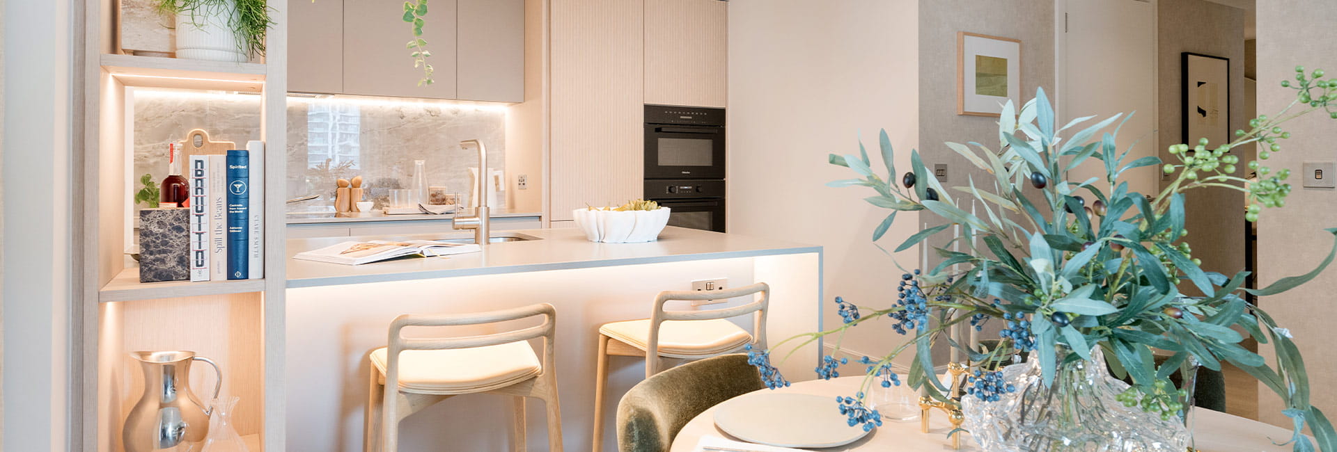 An interior kitchen image at White City