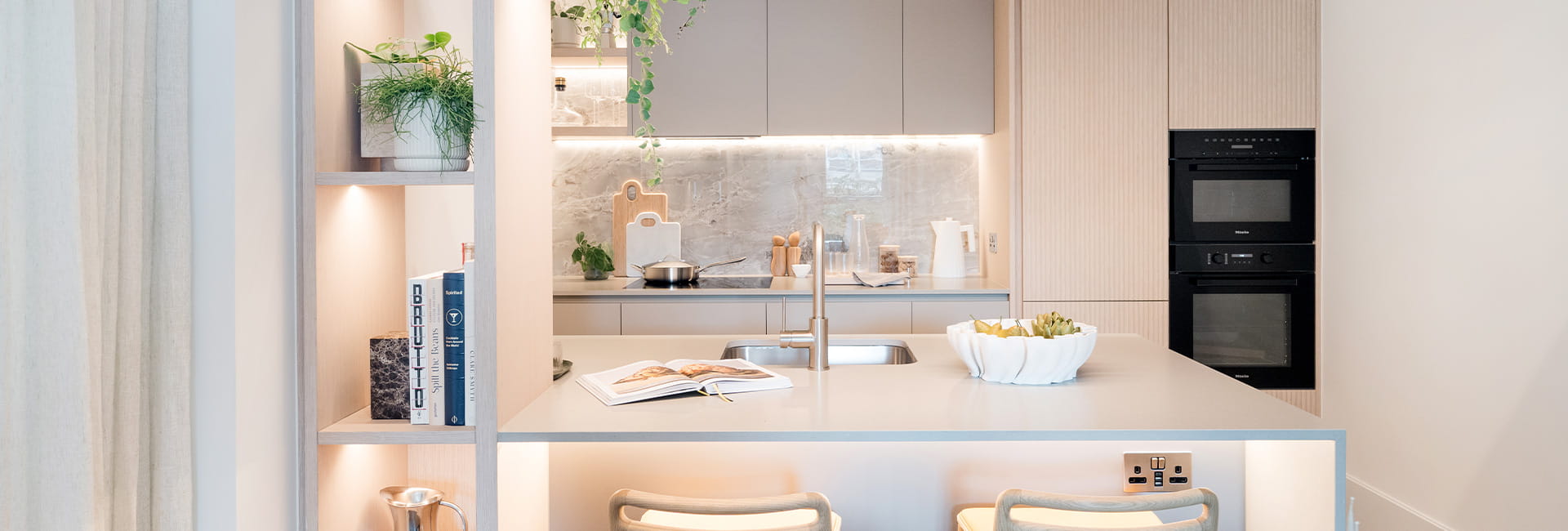 An interior kitchen image at White City