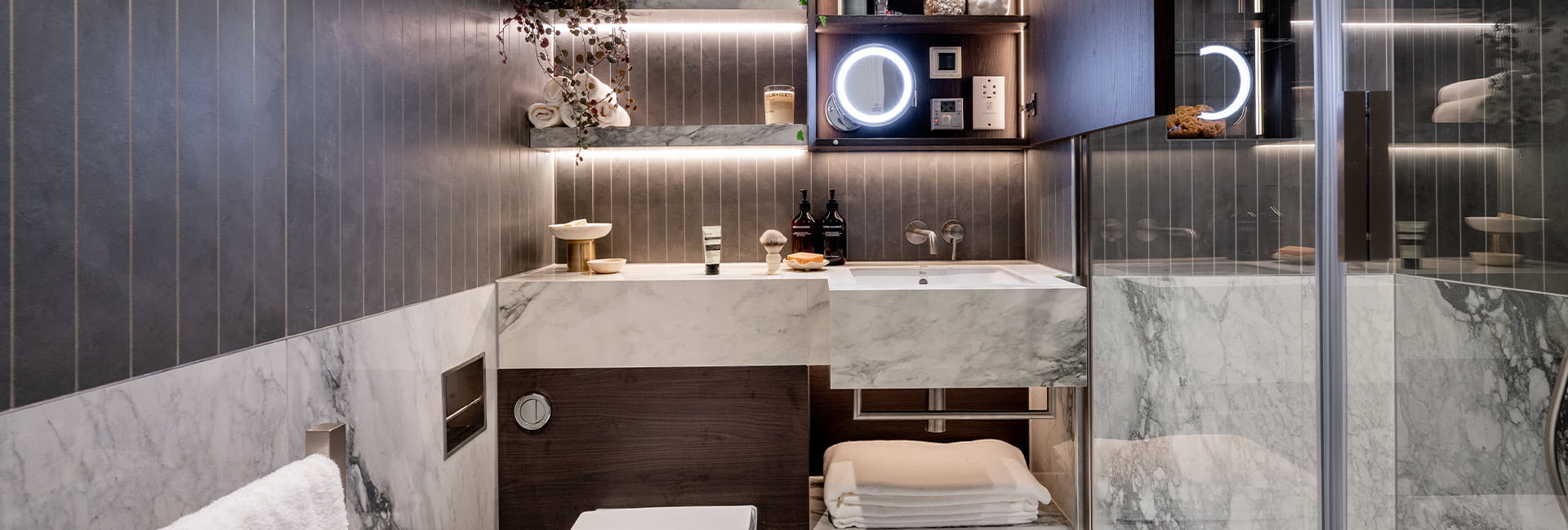 An interior bathroom image at White City