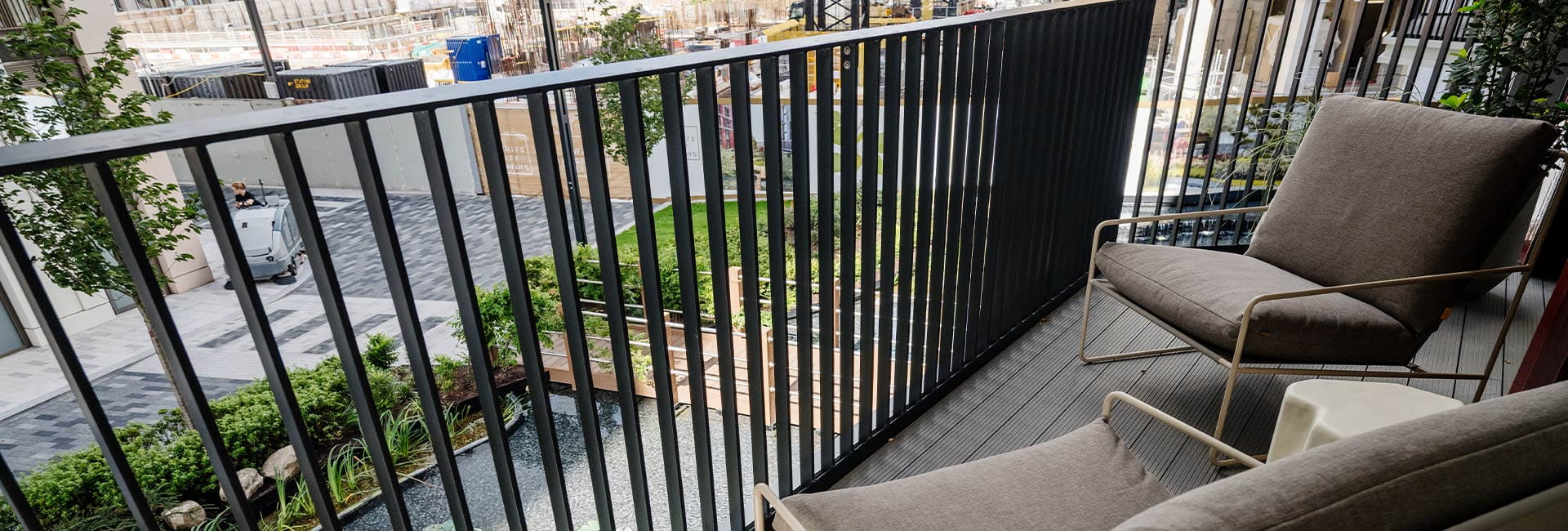 An interior balcony image at White City