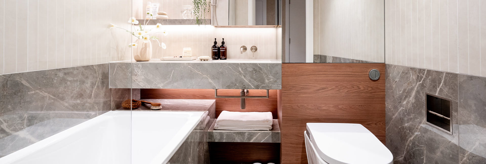 An interior bathroom image at White City