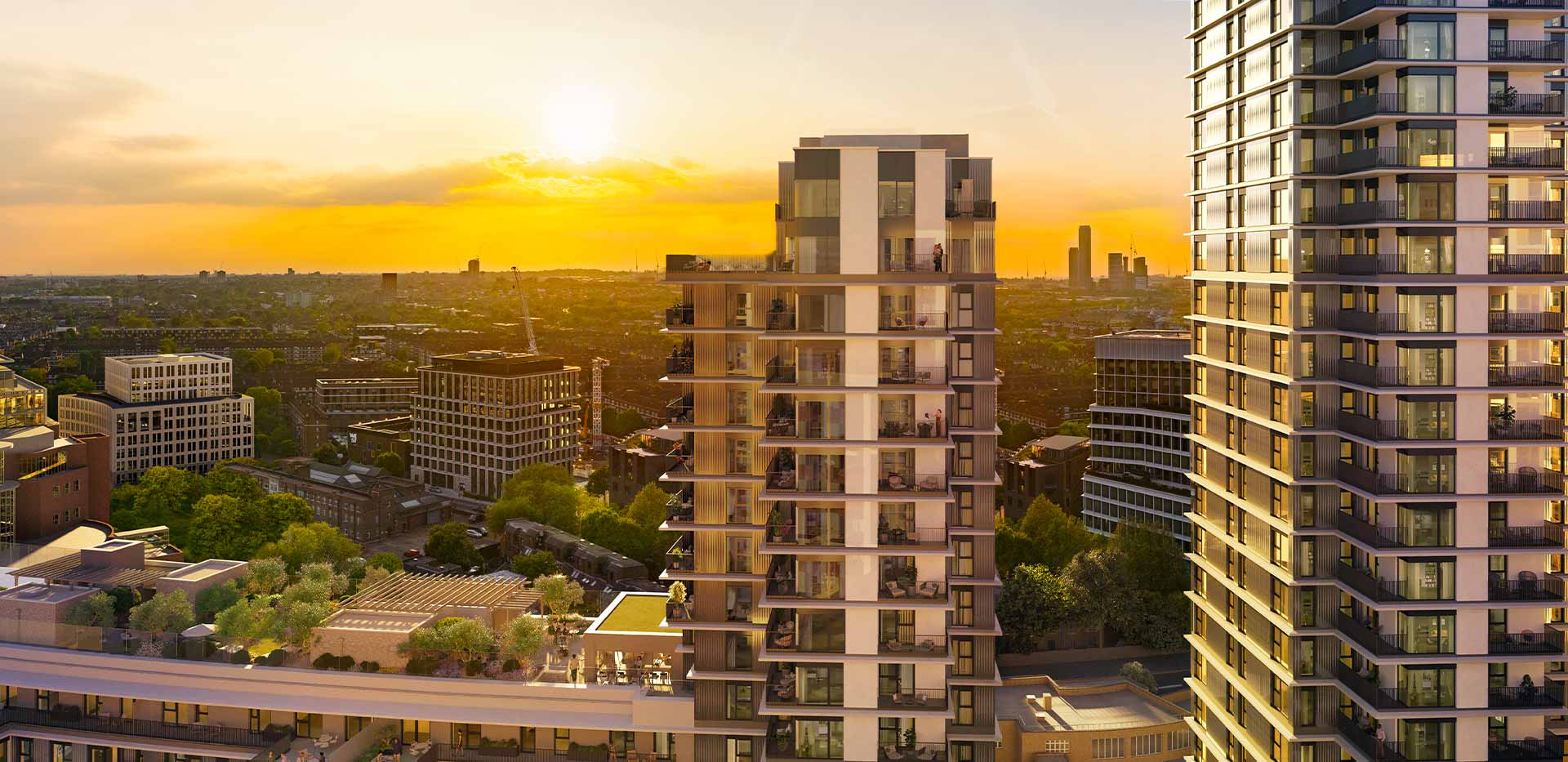 White City Living, The Solaris, External