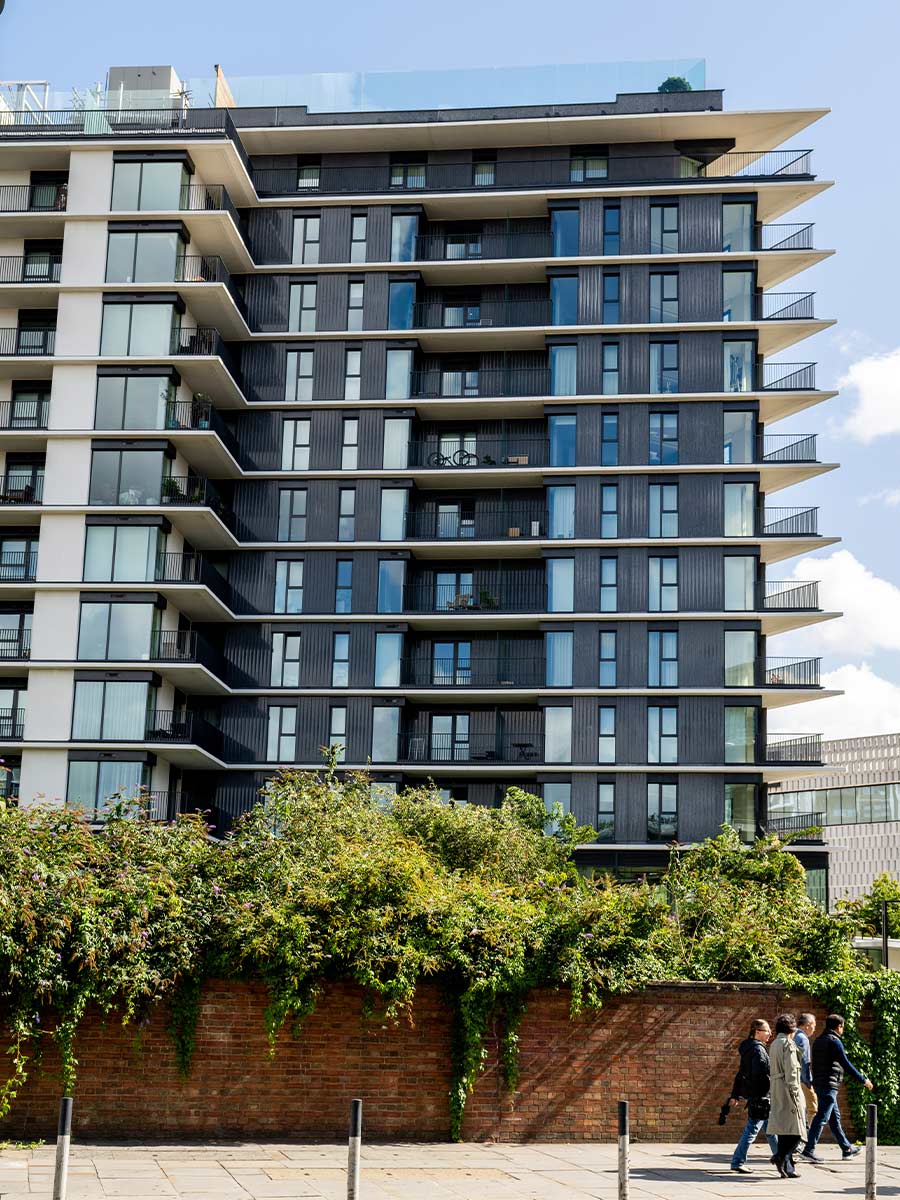 White City Living, The Solaris, External