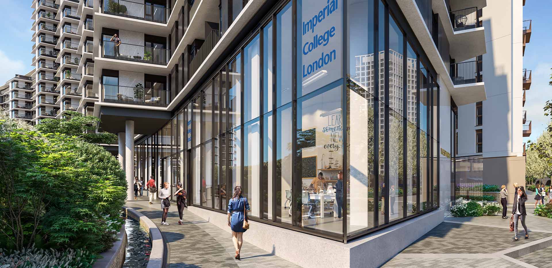 White City Living, The Solaris, External