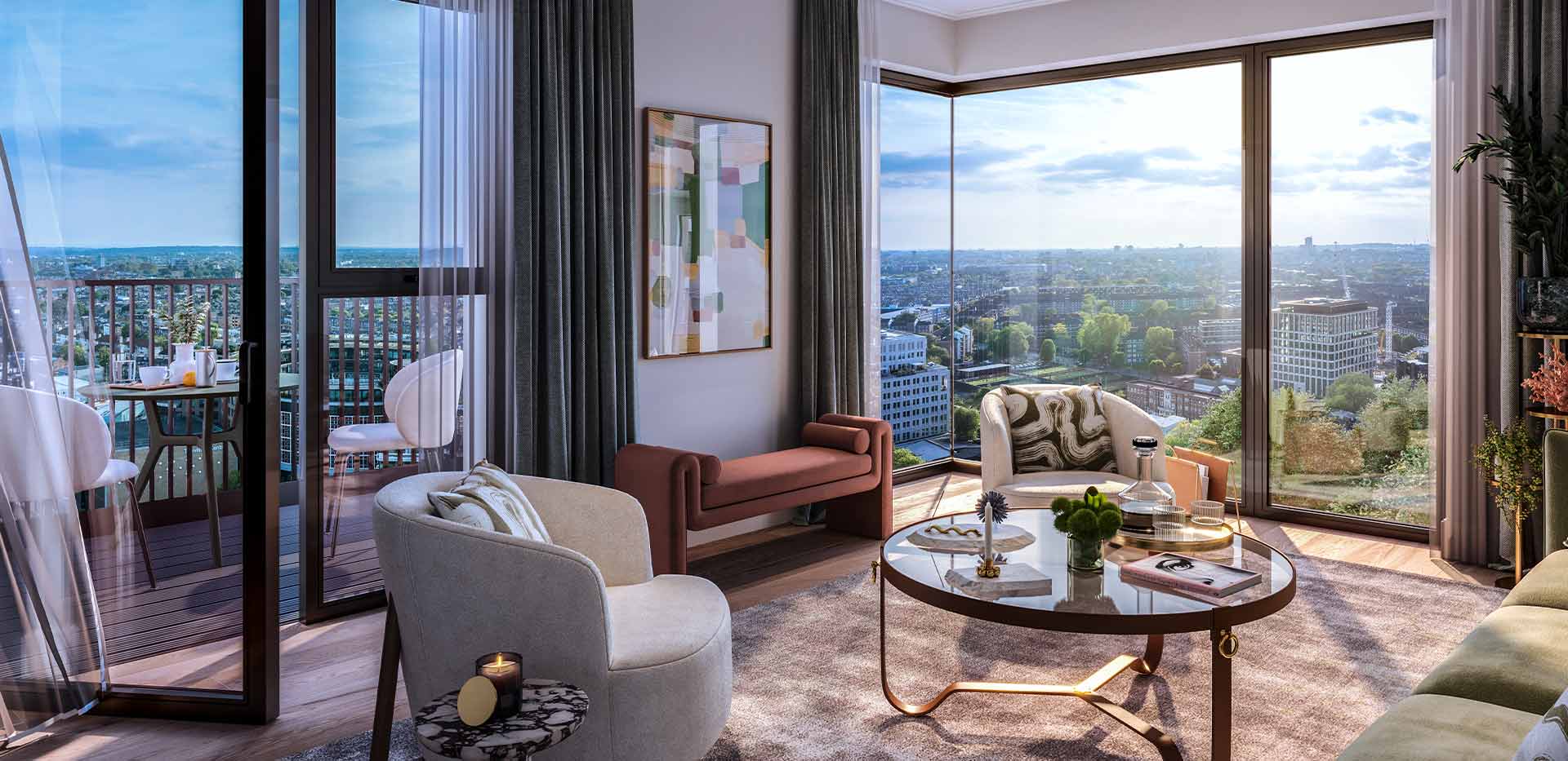 White City Living, The Solaris, Living Room