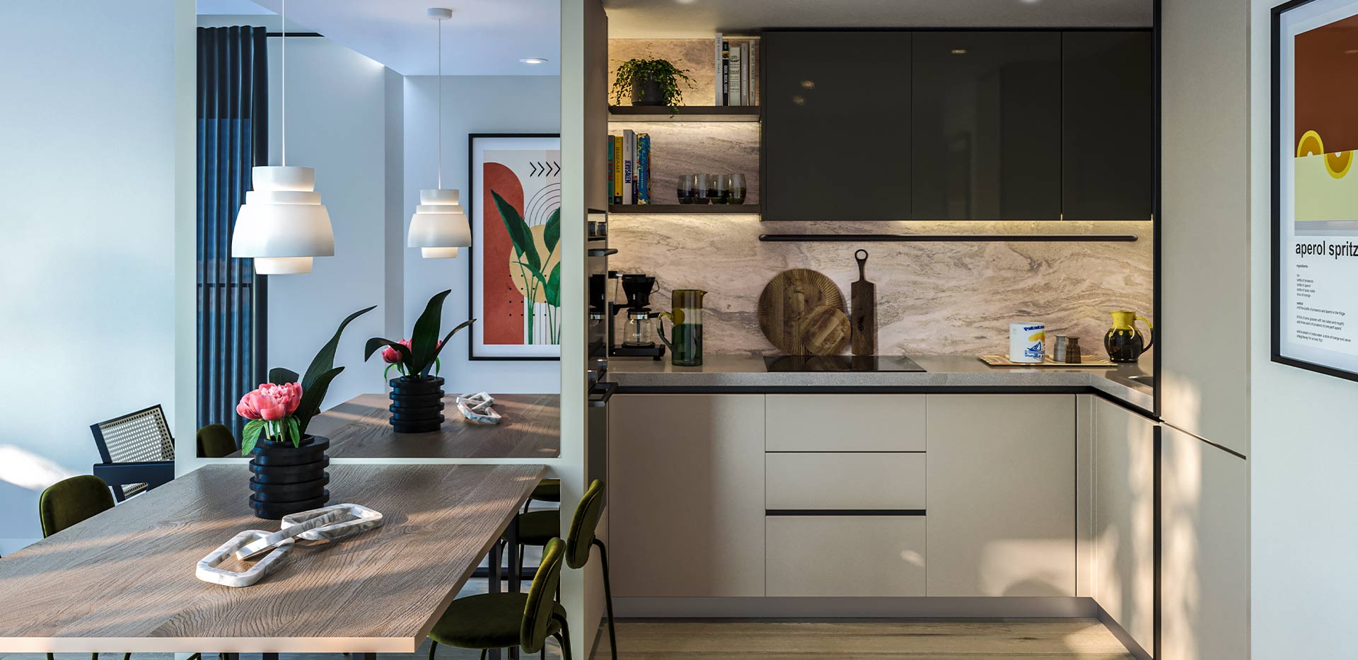 White City Living, The Solaris, Kitchen