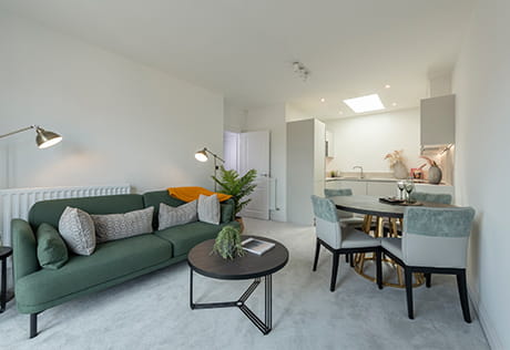 Winterbrook Meadows home, spacious living area