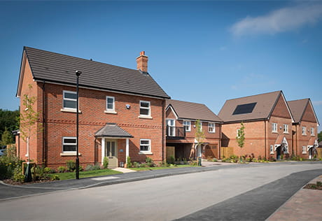 Exterior of a house at Winterbrook Meadows