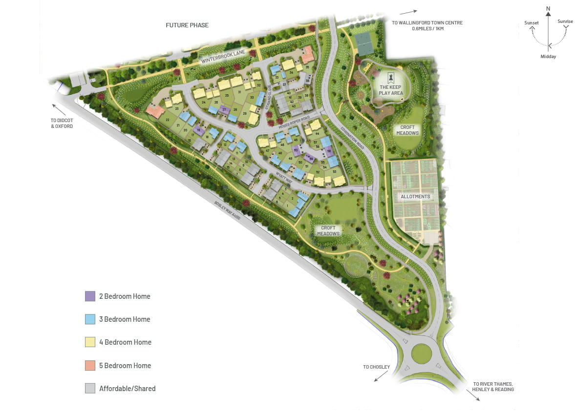 Masterplan of the Springmead Collection