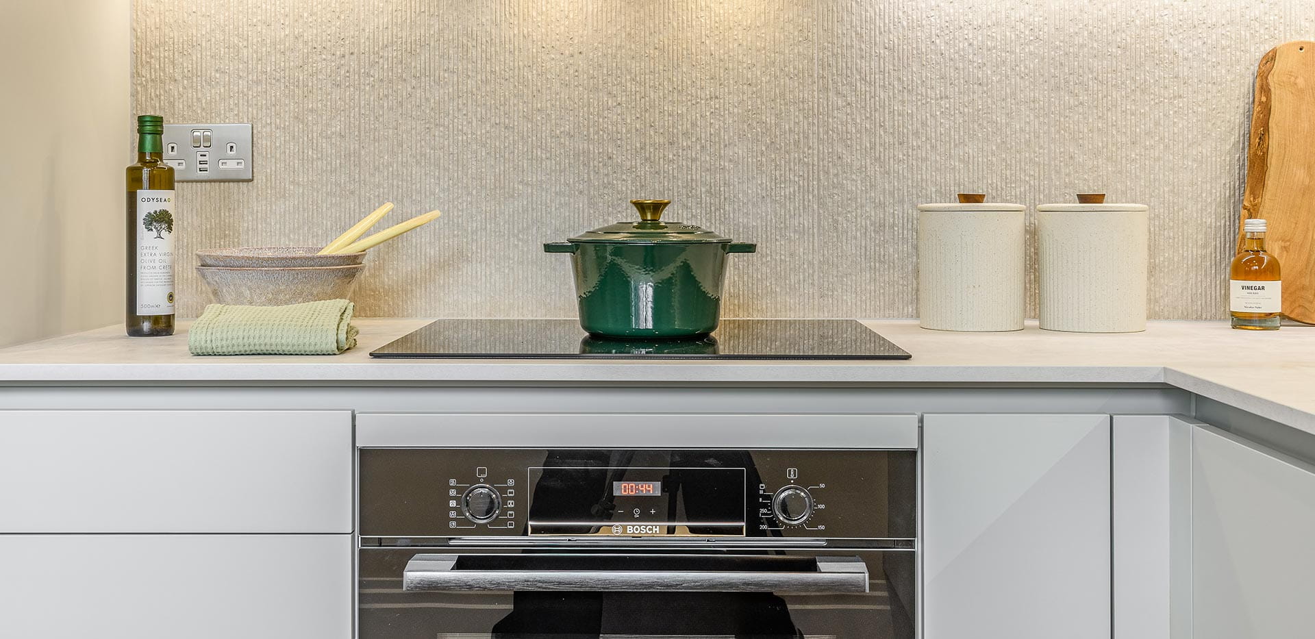 An interior Kitchen close up from Winterbrook Meadows