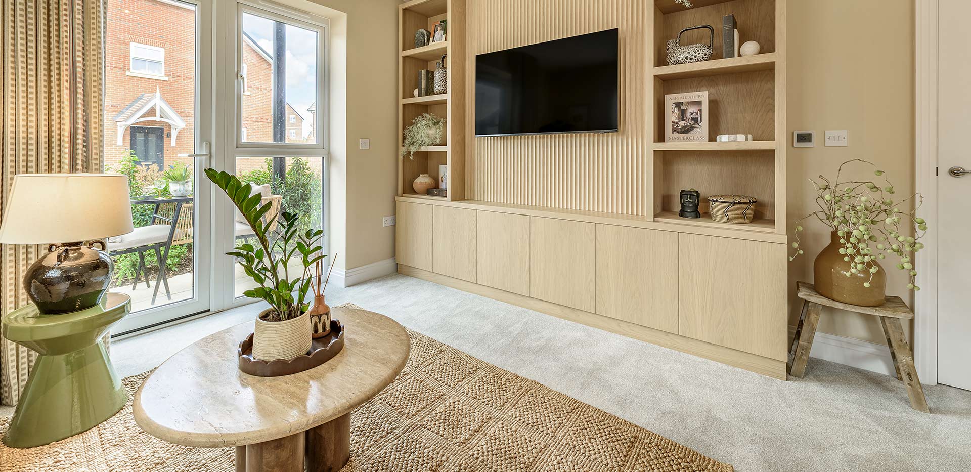 An interior Living Area TV from Winterbrook Meadows
